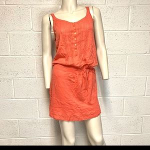 ANTHROPOLOGIE Moth sweater dress tie front…